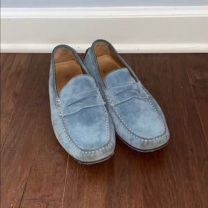 Light Blue Men’s Loafers